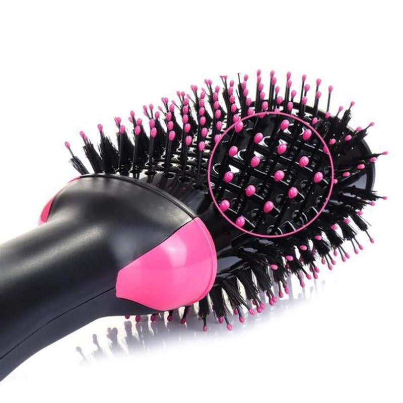 Close-up of the Bloumé Lift's nylon pins and tufted bristles